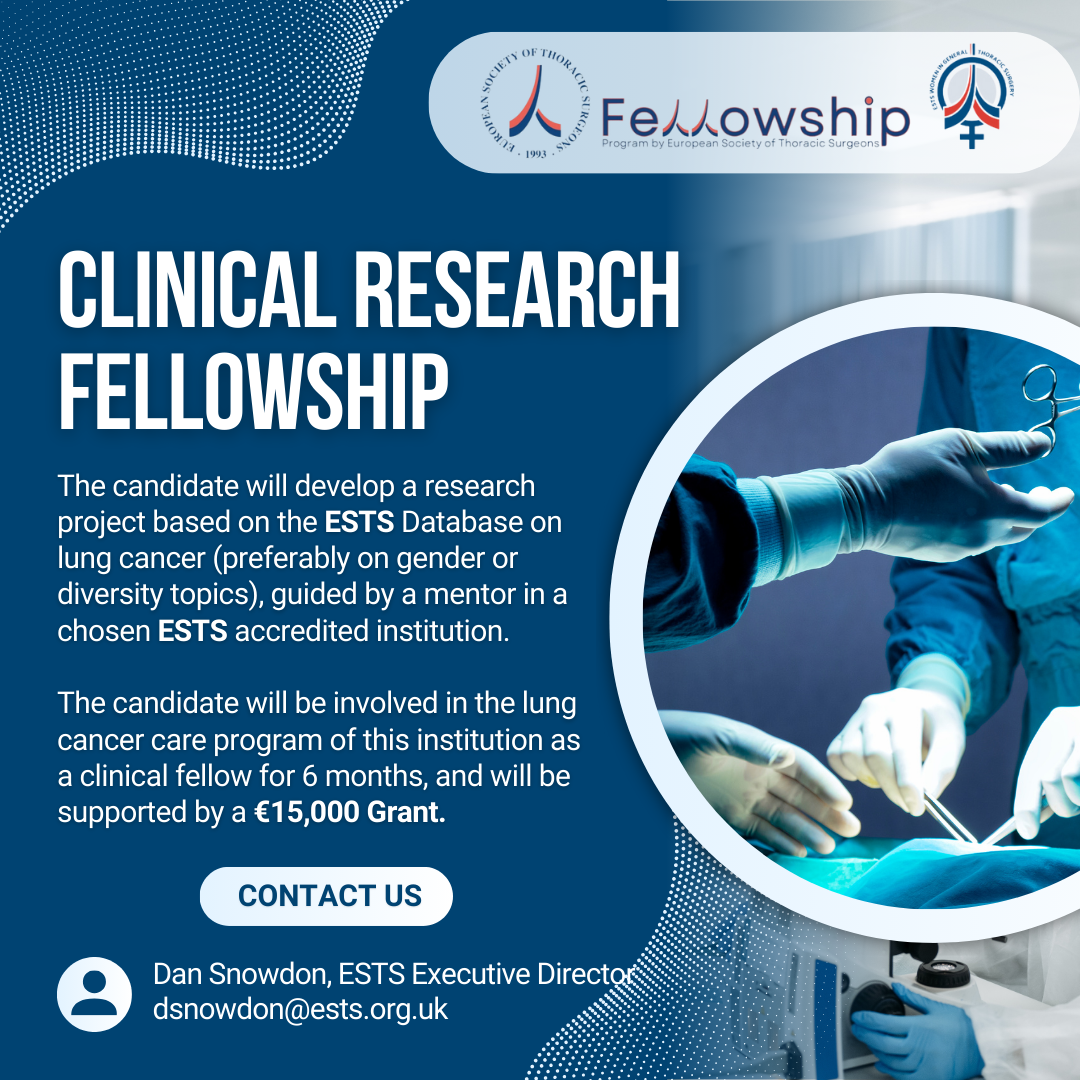 Clinical research fellowship opportunity for a woman surgeon image