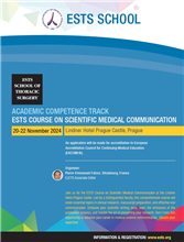 Registration Open: ESTS Course on Scientific Medical Communication