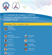 Applications now open: ESTS Women in General Thoracic Surgery Committee (WGTS) Academy 2024-2025